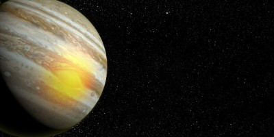 Great Red Spot (GRS) di Planet Jupiter (Kredit : Dillo Yothers & Luke Moore)